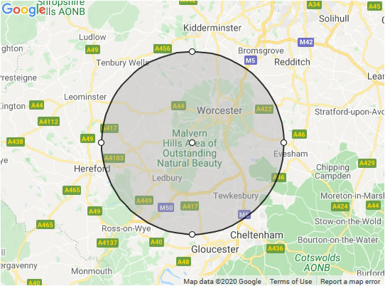 Areas Covered